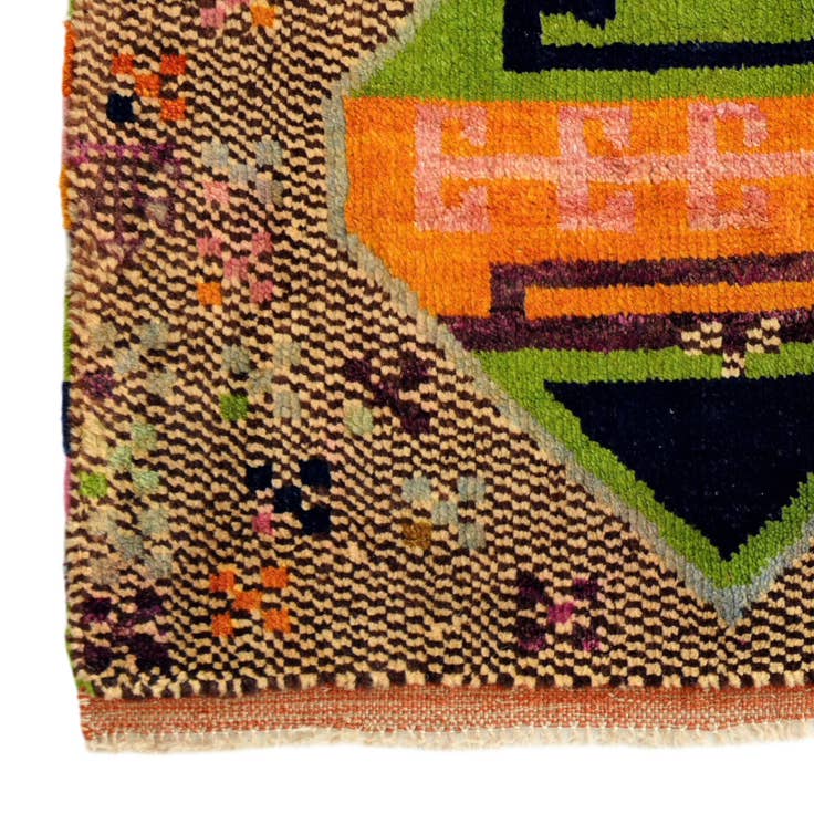 Detail image of 2' 9 x 4' 2 Hand Knotted Balouch Wool Rug