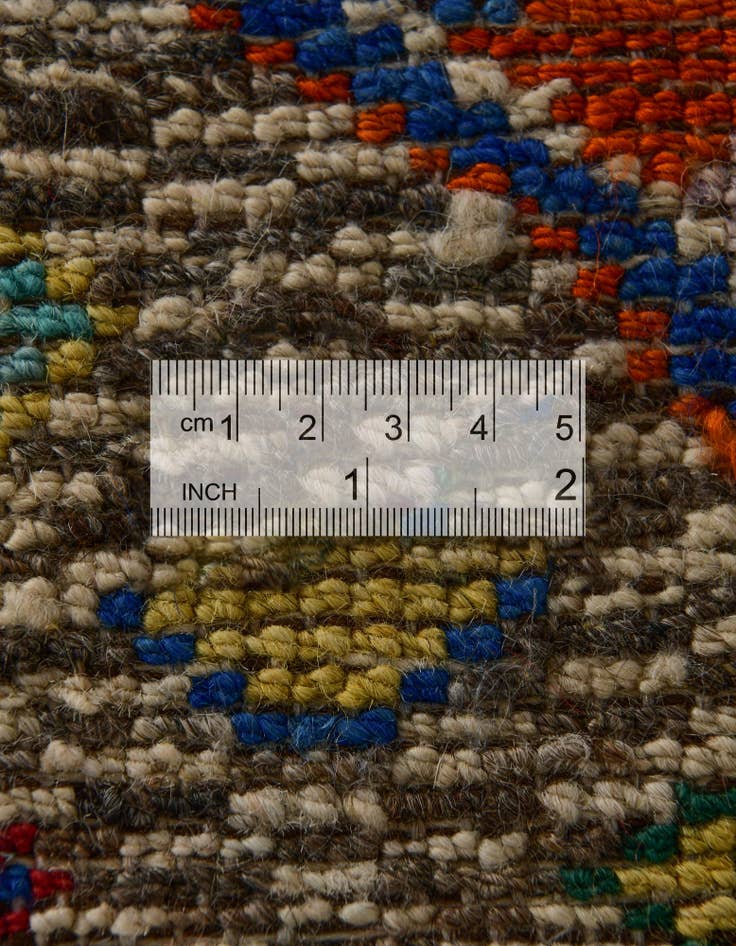Detail image of 2' 9 x 3' 8 Hand Woven Balouch Wool Rug
