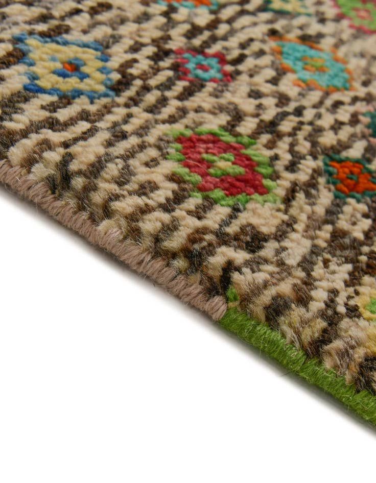 Detail image of 2' 9 x 3' 8 Hand Woven Balouch Wool Rug