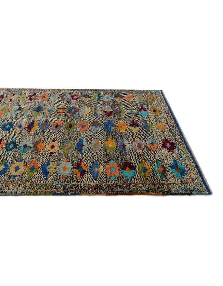 Detail image of 4' 4 x 6' 3 Hand Woven Balouch Wool Rug