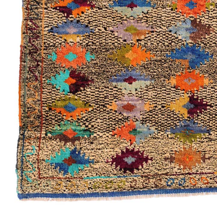 4' 4 x 6' 3 Hand Woven Balouch Wool Rug