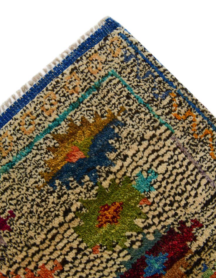 Detail image of 4' 4 x 6' 3 Hand Woven Balouch Wool Rug