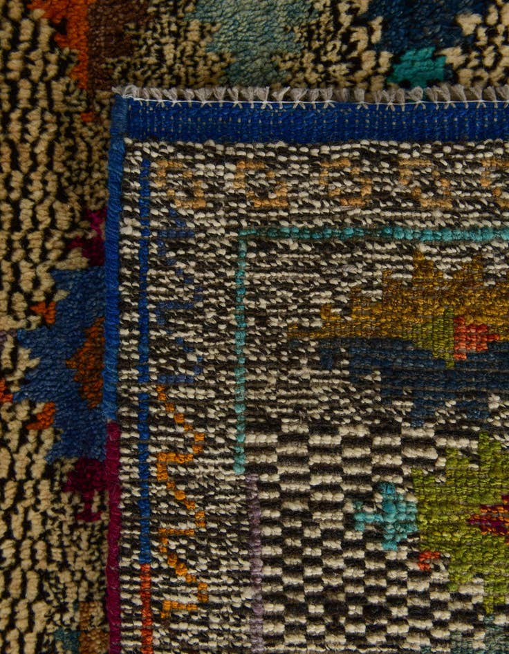 Detail image of 4' 4 x 6' 3 Hand Woven Balouch Wool Rug