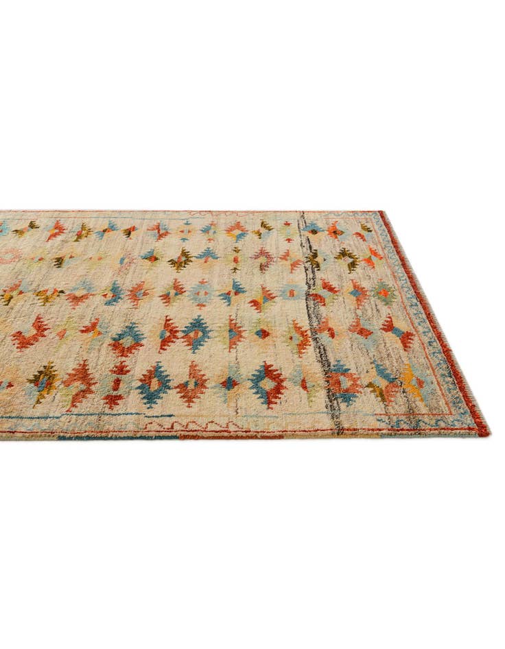 Detail image of 4' 4 x 6' 2 Hand Knotted Balouch Wool Rug