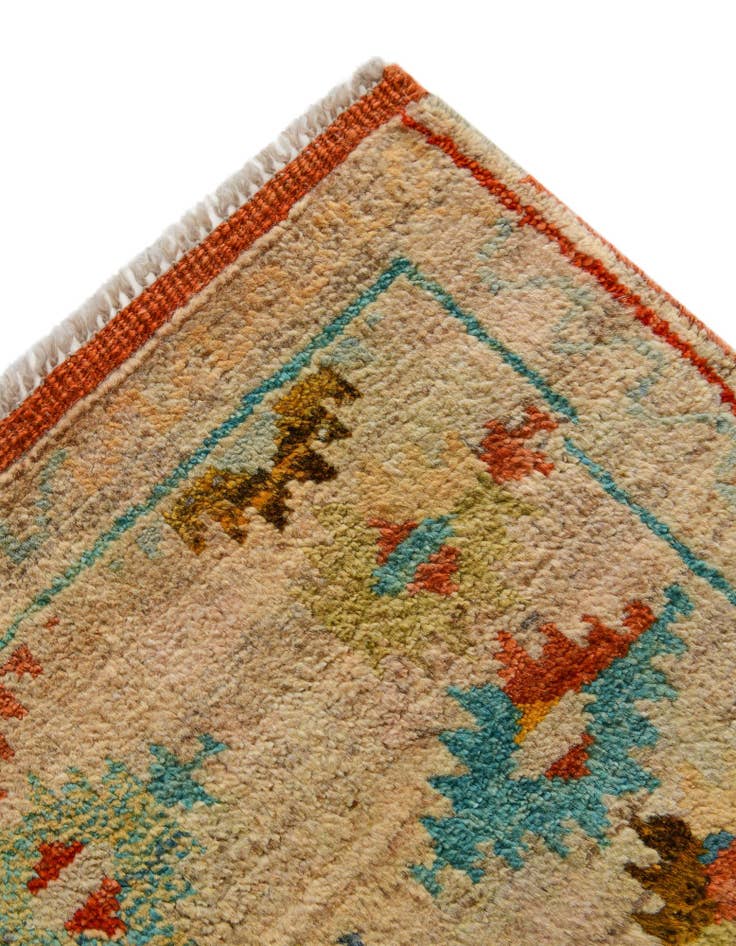Detail image of 4' 4 x 6' 2 Hand Knotted Balouch Wool Rug