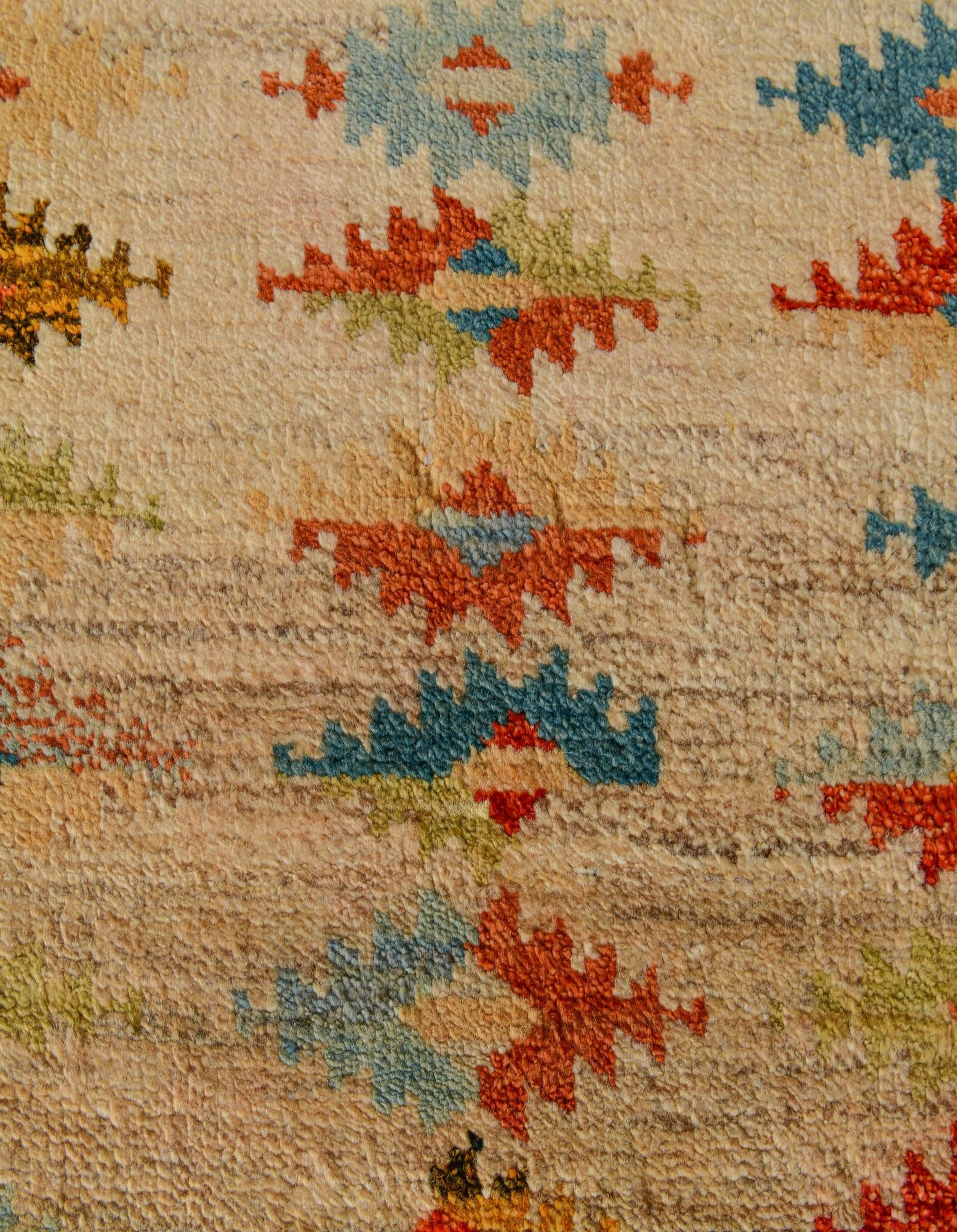 4' 4 x 6' 2 Hand Knotted Balouch Wool Rug