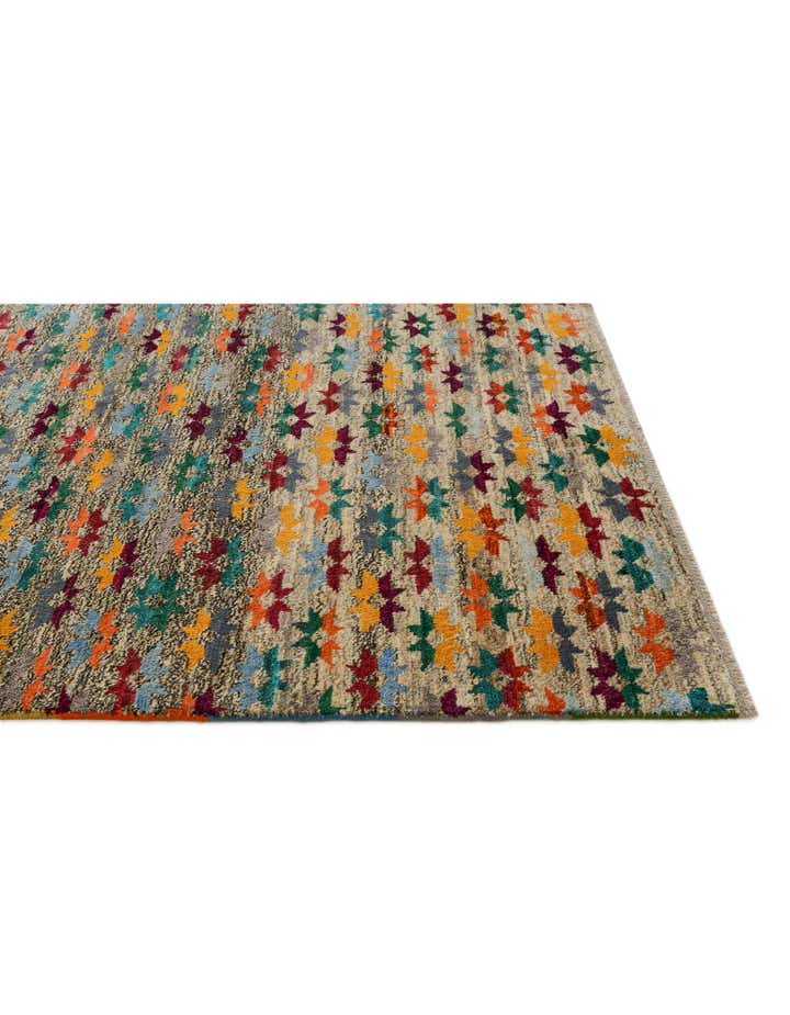 4' 3 x 6' Hand Knotted Balouch Wool Rug
