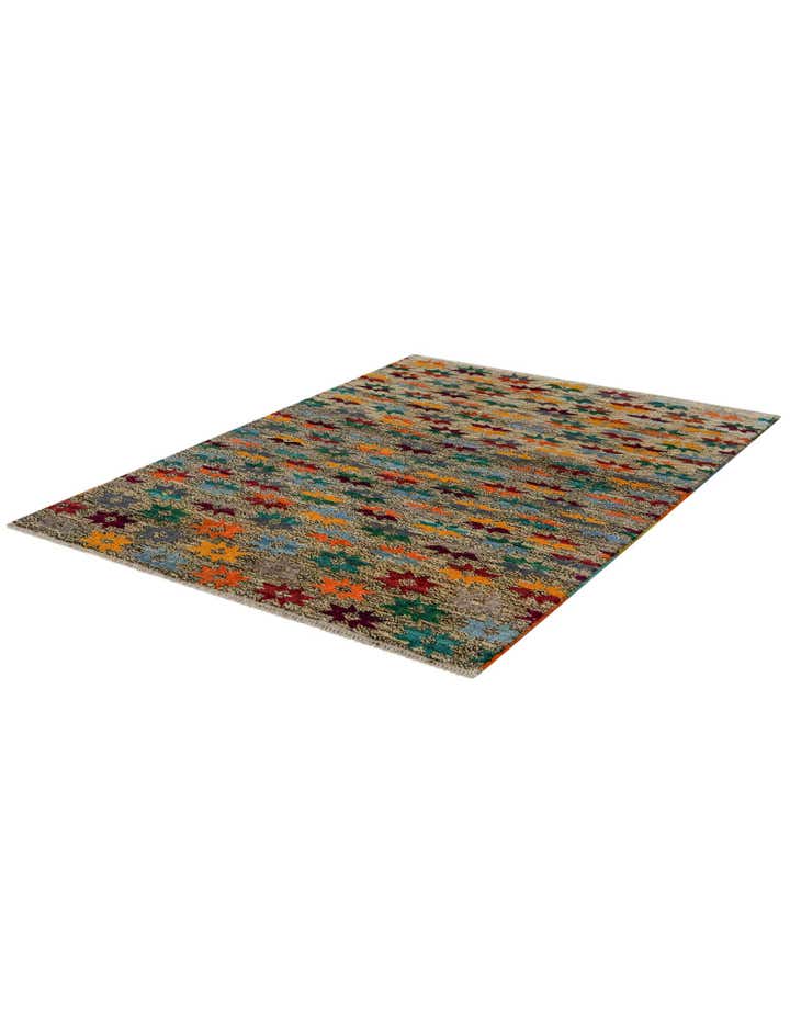 4' 3 x 6' Hand Knotted Balouch Wool Rug