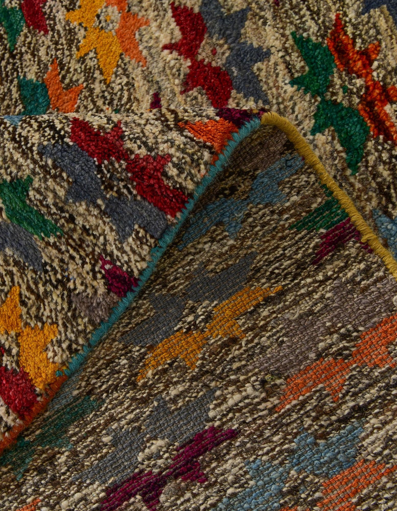 4' 3 x 6' Hand Knotted Balouch Wool Rug