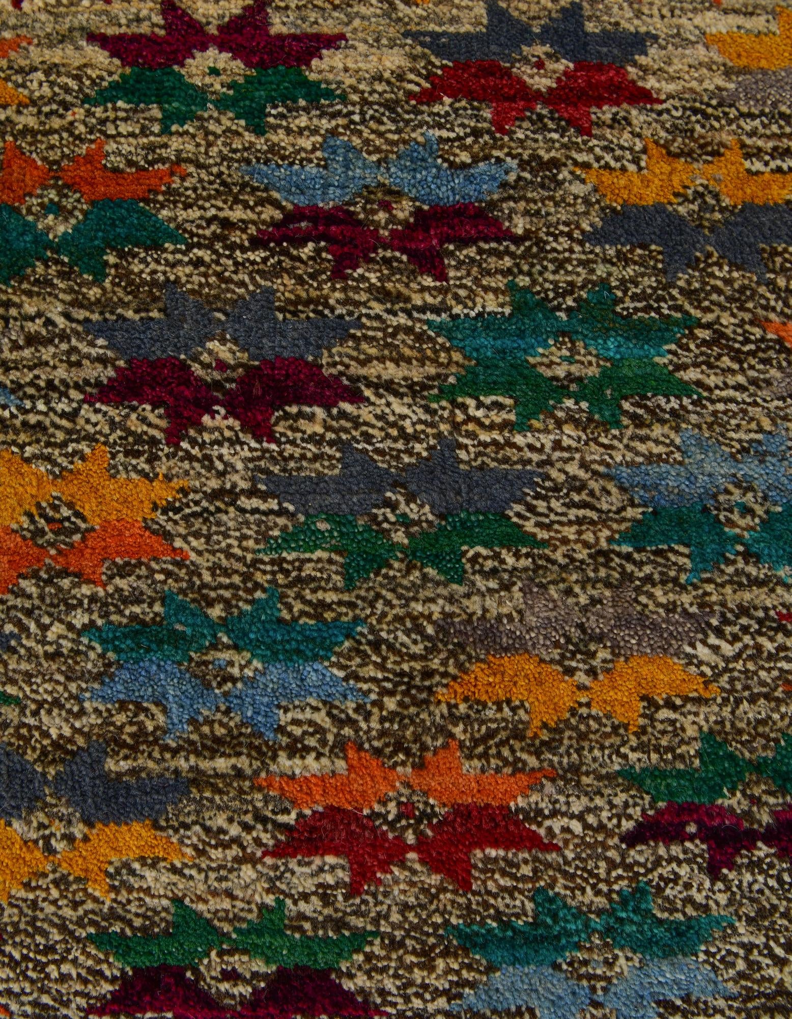 4' 3 x 6' Hand Knotted Balouch Wool Rug