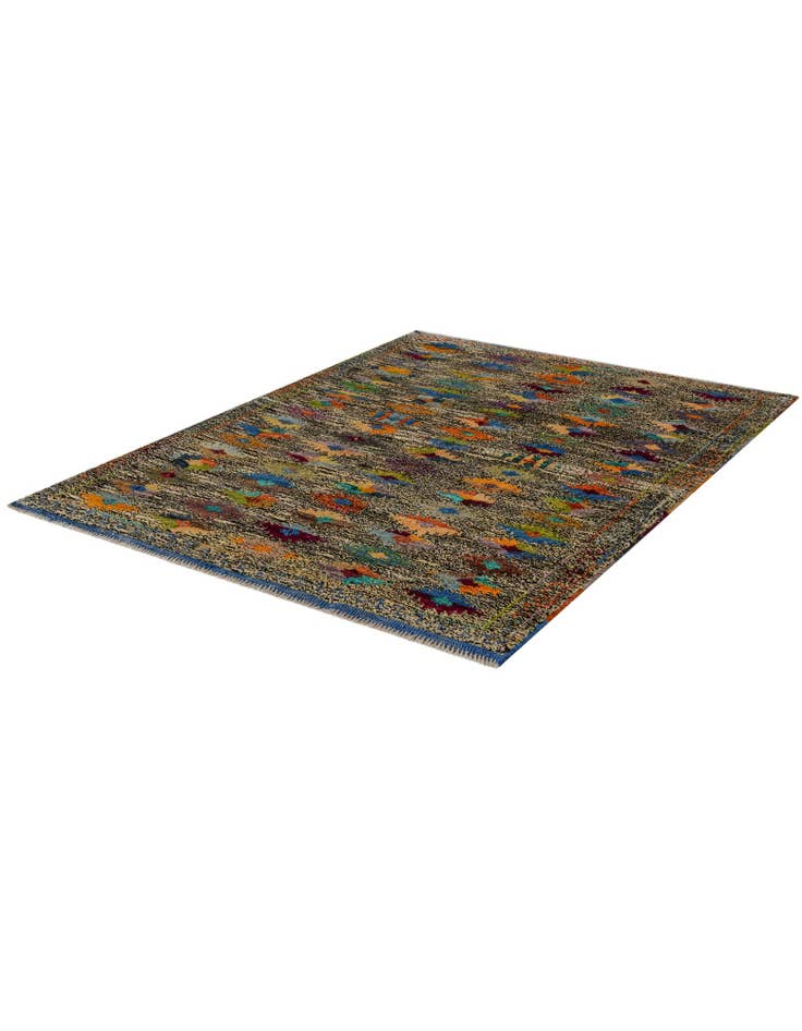 Detail image of 4' 5 x 6' 2 Hand Knotted Balouch Wool Rug