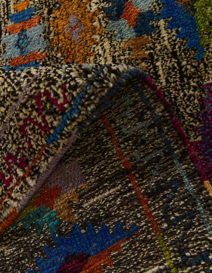 4' 5 x 6' 2 Hand Knotted Balouch Wool Rug