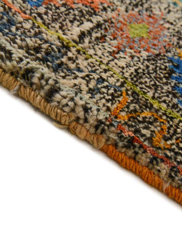 4' 5 x 6' 2 Hand Knotted Balouch Wool Rug