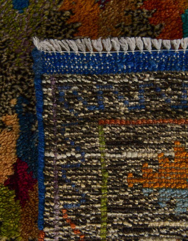 4' 5 x 6' 2 Hand Knotted Balouch Wool Rug