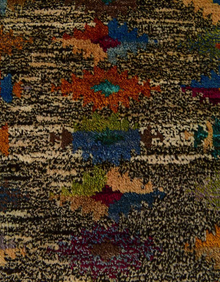 4' 5 x 6' 2 Hand Knotted Balouch Wool Rug