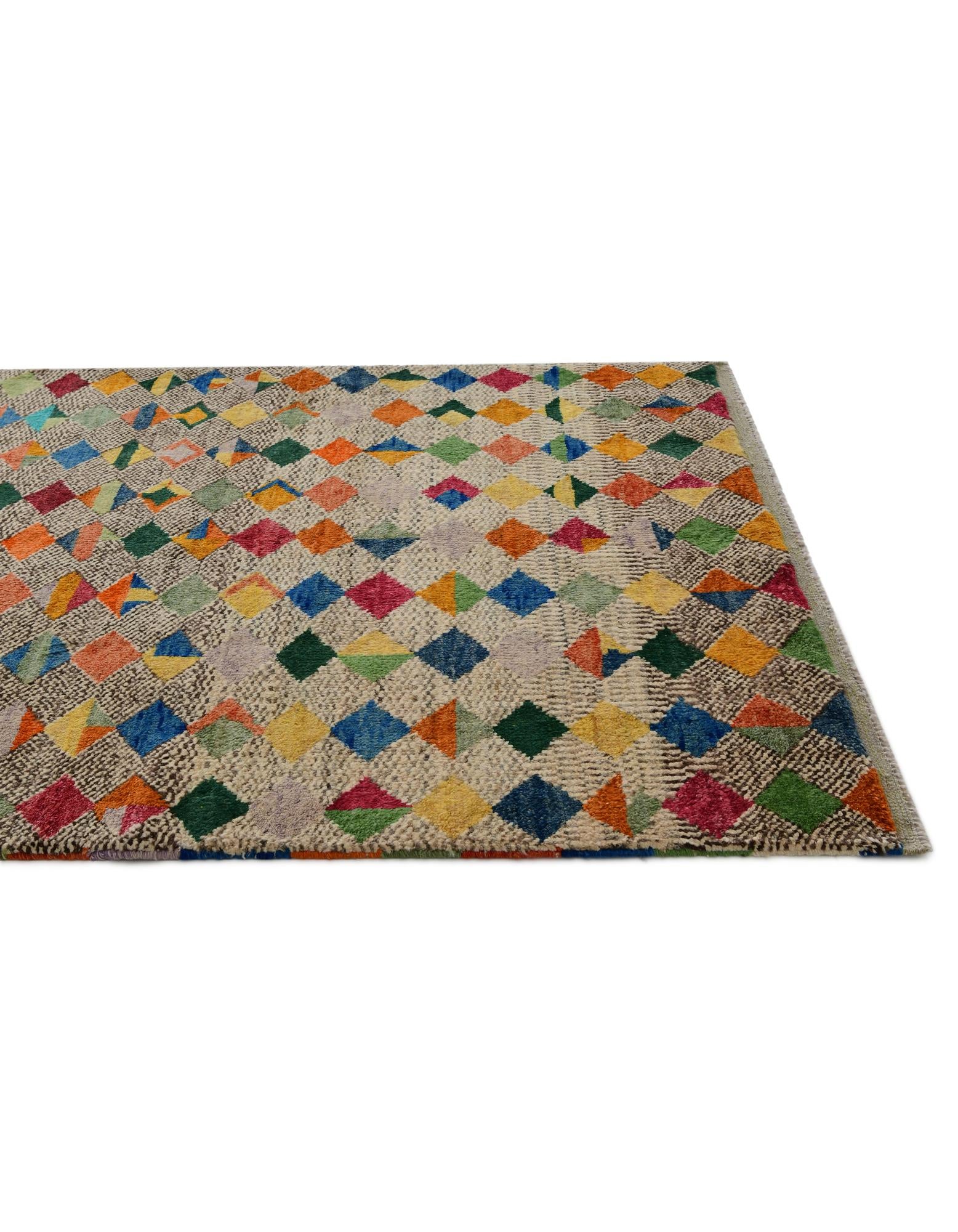 4' 3 x 6' Hand Knotted Balouch Wool Rug