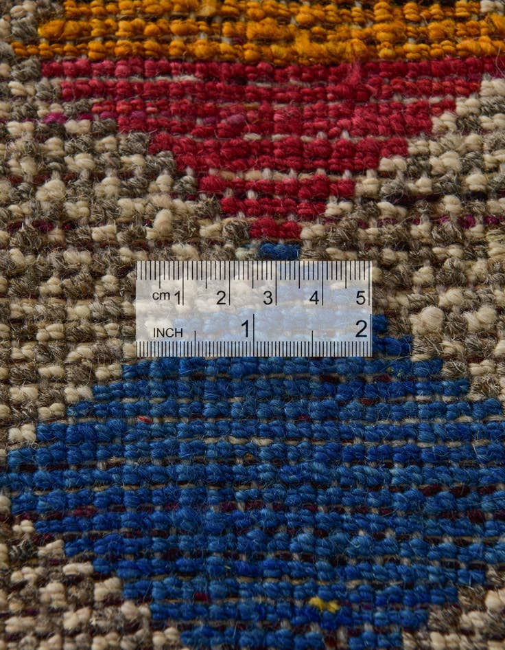 Detail image of 4' 3 x 6' Hand Knotted Balouch Wool Rug