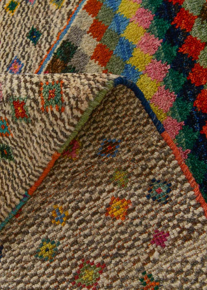 4' 3 x 6' 2 Hand Knotted Balouch Wool Rug