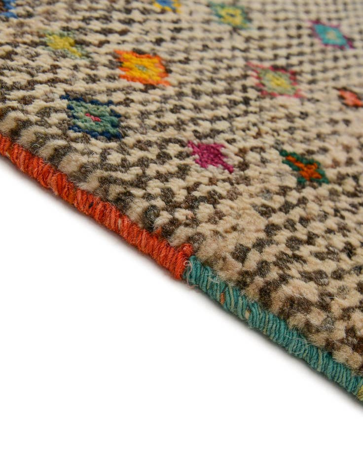 Detail image of 4' 3 x 6' 2 Hand Knotted Balouch Wool Rug