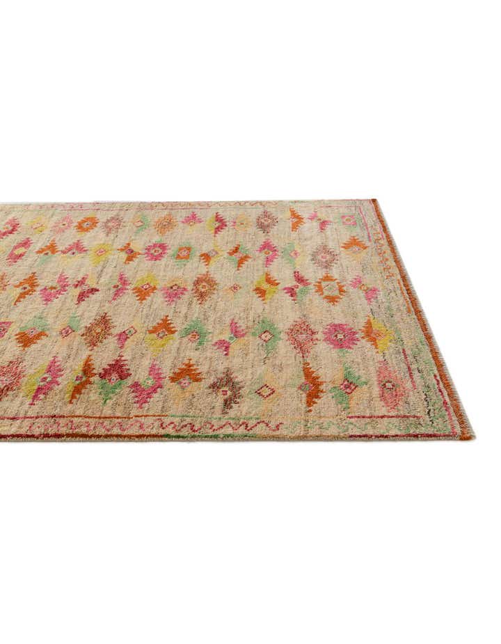 4' 3 x 6' 3 Hand Knotted Balouch Wool Rug