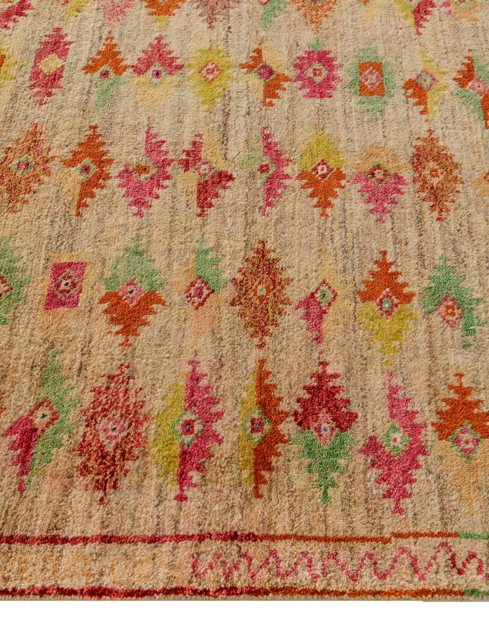 4' 3 x 6' 3 Hand Knotted Balouch Wool Rug