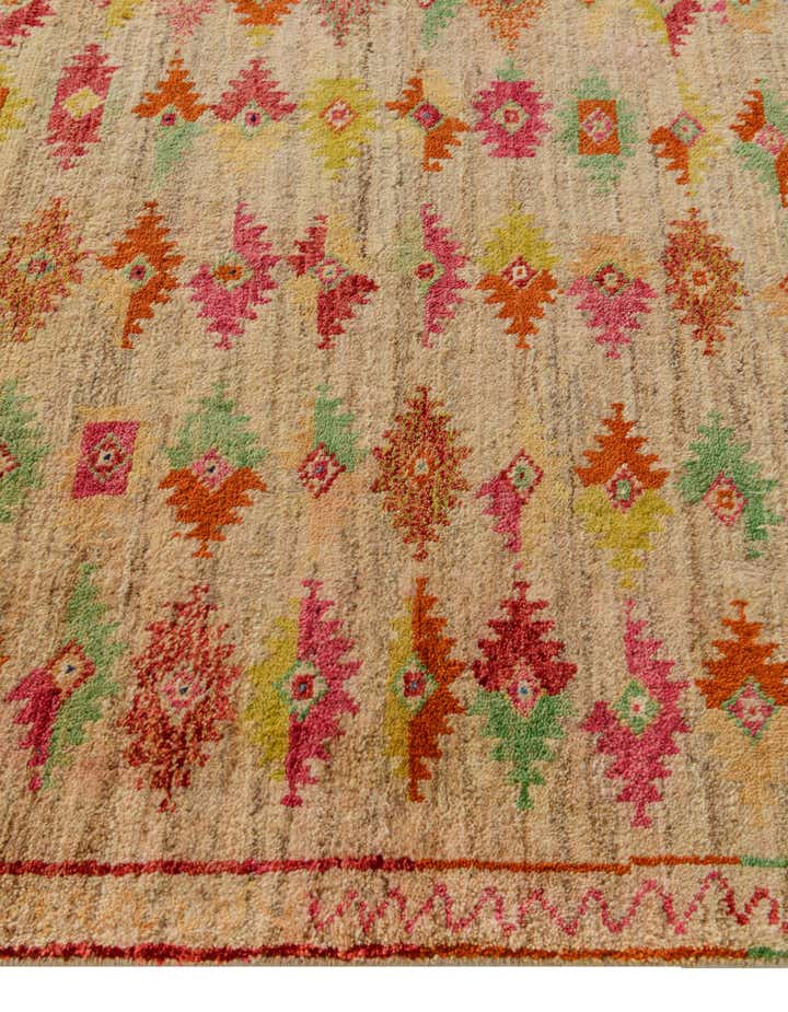 4' 3 x 6' 3 Hand Knotted Balouch Wool Rug