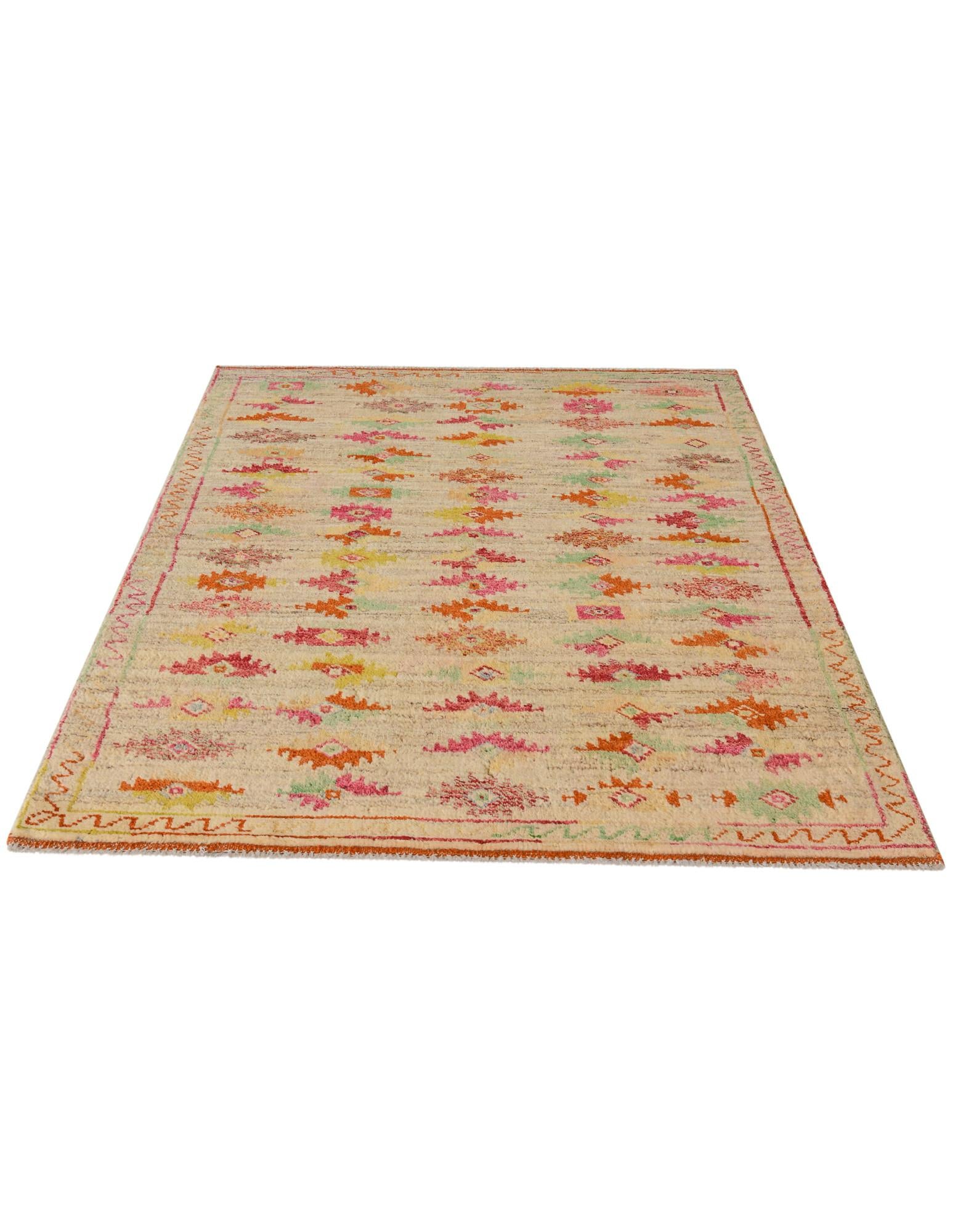 4' 3 x 6' 3 Hand Knotted Balouch Wool Rug