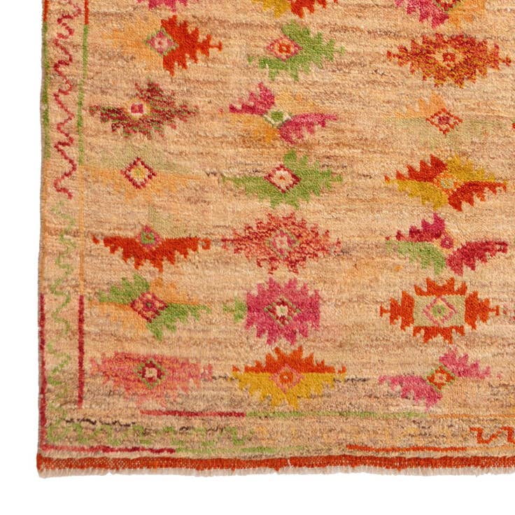 Detail image of 4' 3 x 6' 3 Hand Knotted Balouch Wool Rug