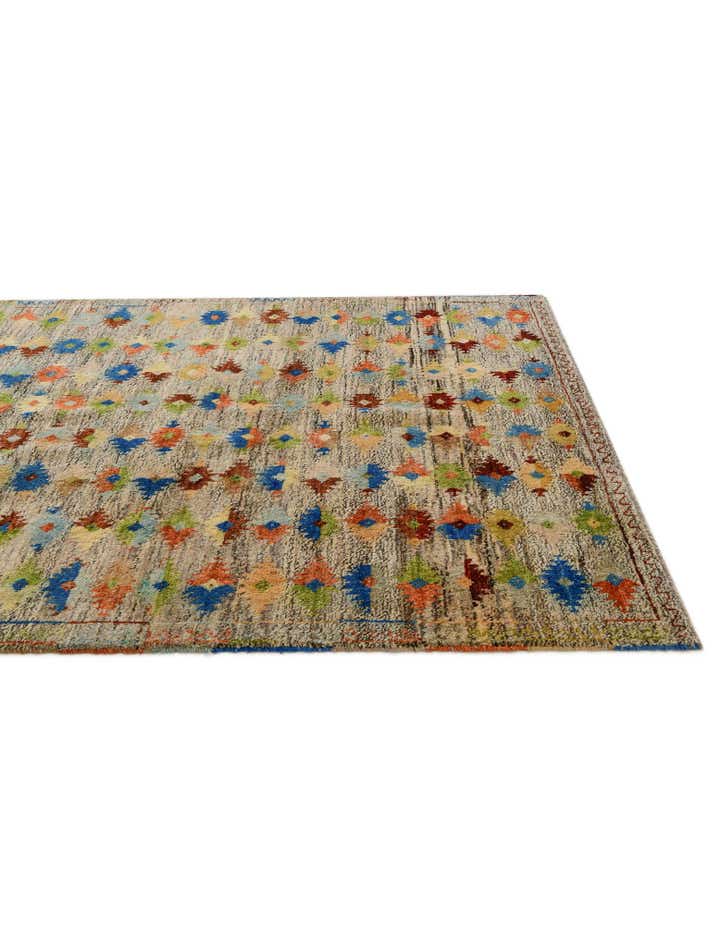 5' 8 x 7' 5 Hand Knotted Balouch Wool Rug