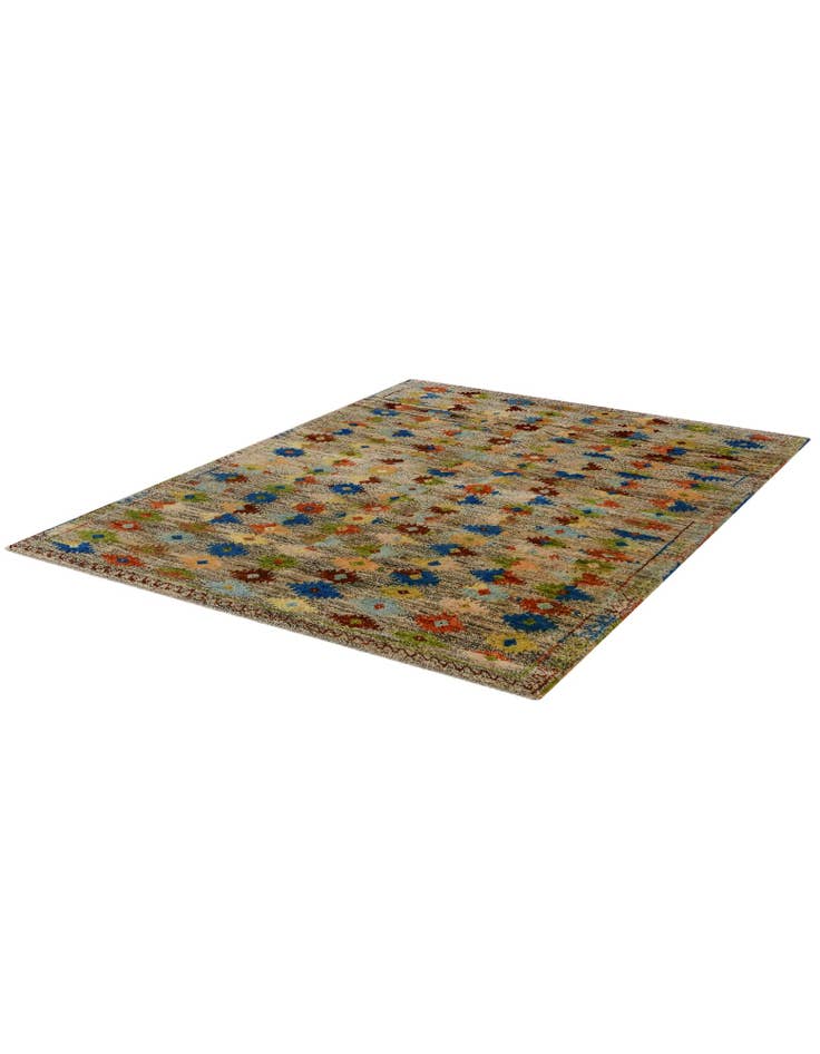 Detail image of 5' 8 x 7' 5 Hand Knotted Balouch Wool Rug