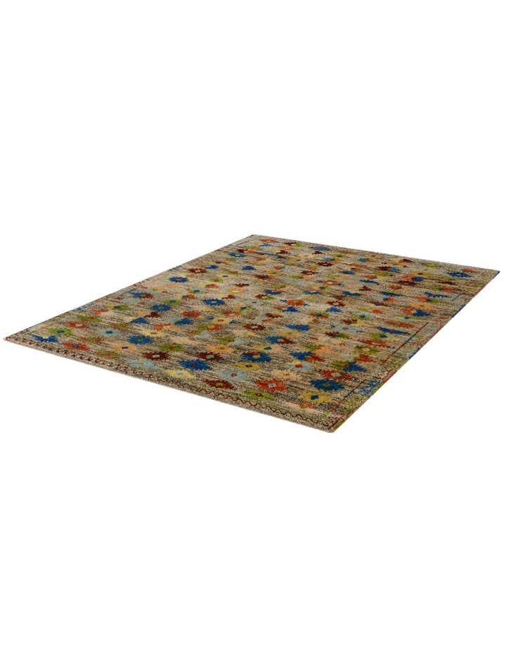 5' 8 x 7' 5 Hand Knotted Balouch Wool Rug