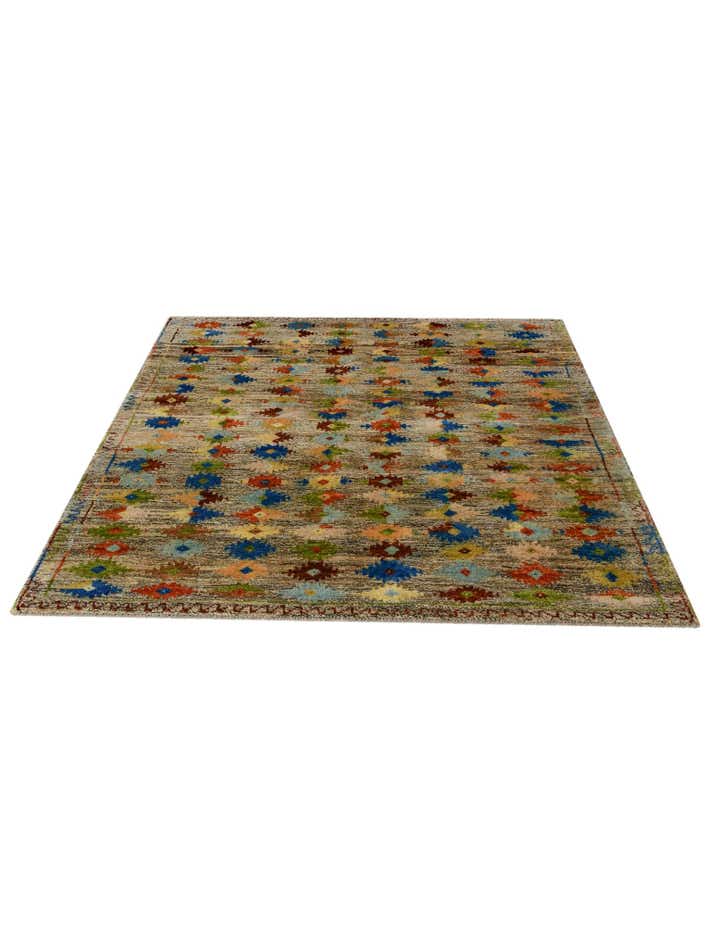 5' 8 x 7' 5 Hand Knotted Balouch Wool Rug
