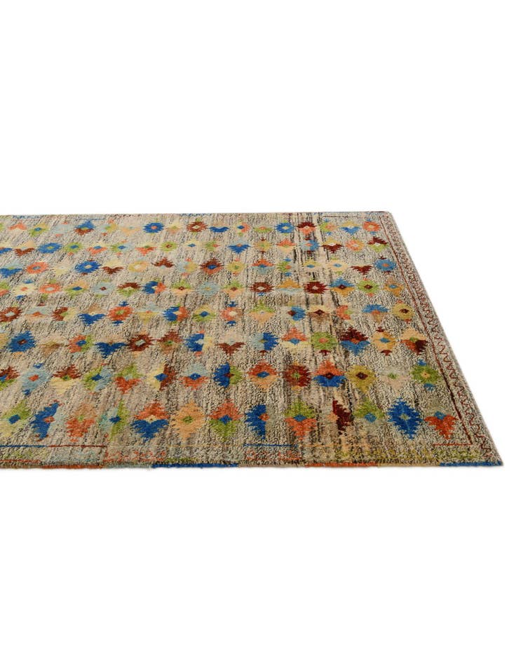 Detail image of 5' 8 x 7' 5 Hand Knotted Balouch Wool Rug