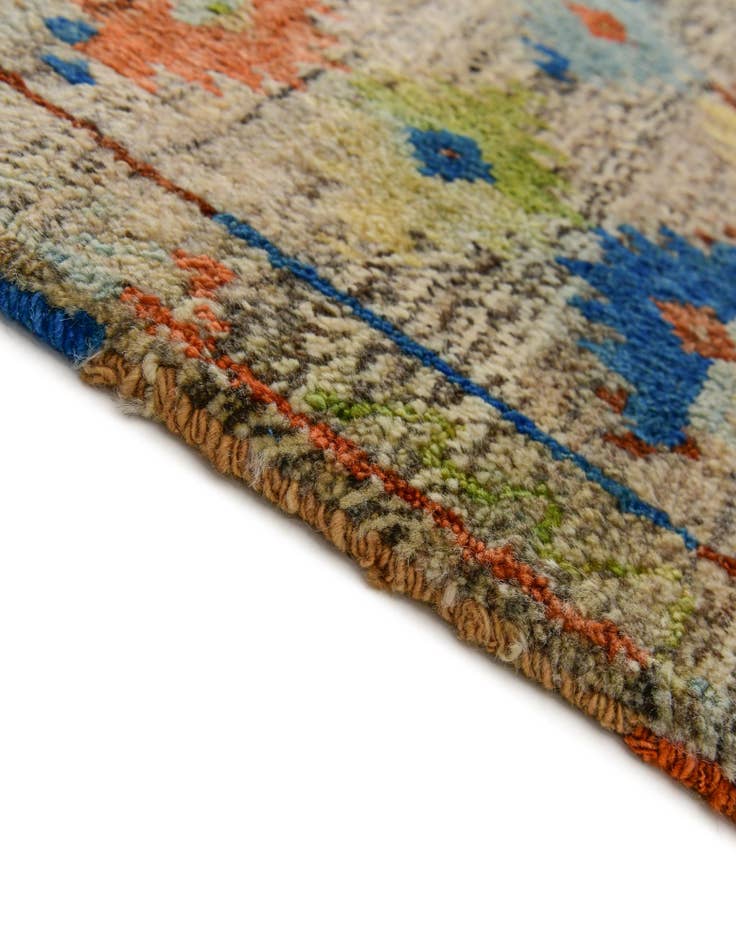 Detail image of 5' 8 x 7' 5 Hand Knotted Balouch Wool Rug