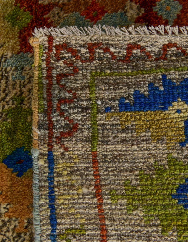 Detail image of 5' 8 x 7' 5 Hand Knotted Balouch Wool Rug