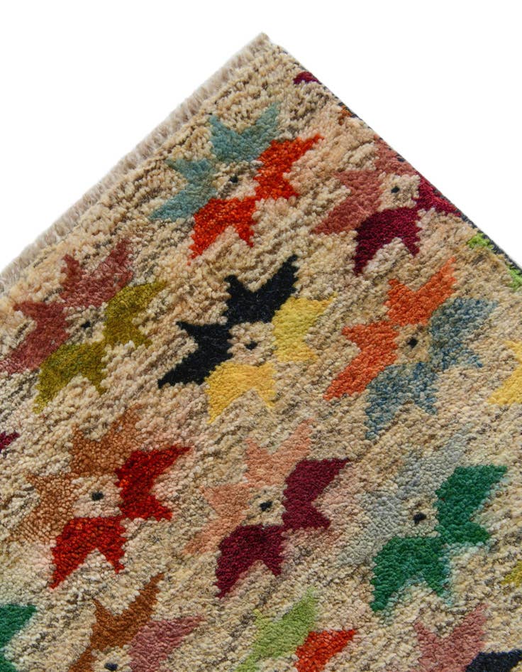 Detail image of 5' 6 x 8' 1 Hand Knotted Balouch Wool Rug