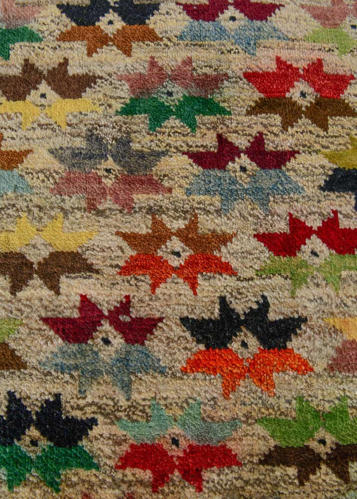 5' 6 x 8' 1 Hand Knotted Balouch Wool Rug
