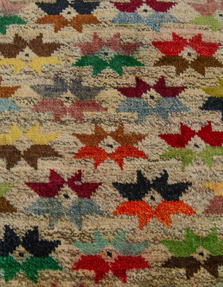 5' 6 x 8' 1 Hand Knotted Balouch Wool Rug