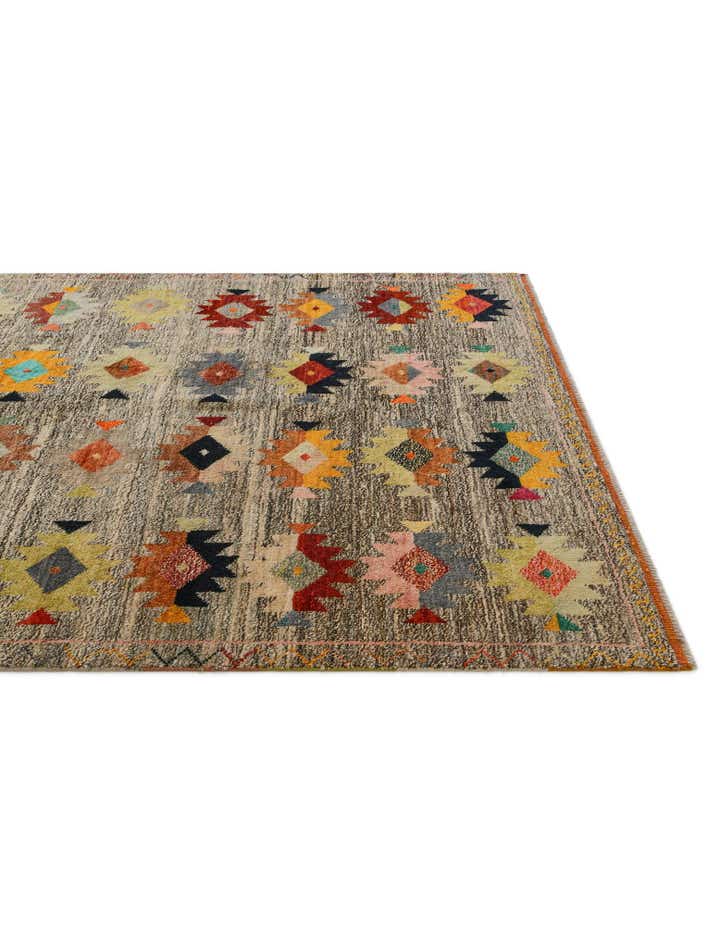 5' 8 x 7' 8 Hand Knotted Balouch Wool Rug