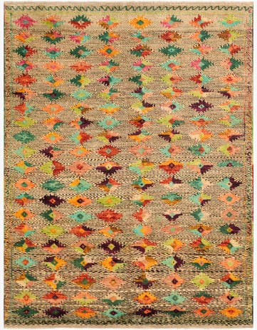 6' x 7' 11 Hand Knotted Balouch Wool Rug