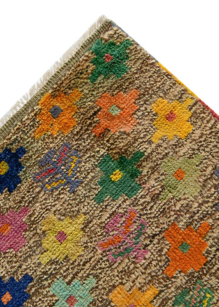 5' 8 x 8' Hand Woven Balouch Wool Rug