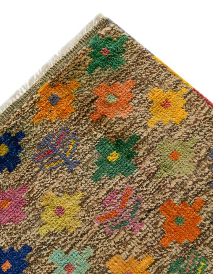 5' 8 x 8' Hand Woven Balouch Wool Rug