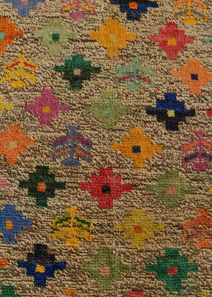 5' 8 x 8' Hand Woven Balouch Wool Rug