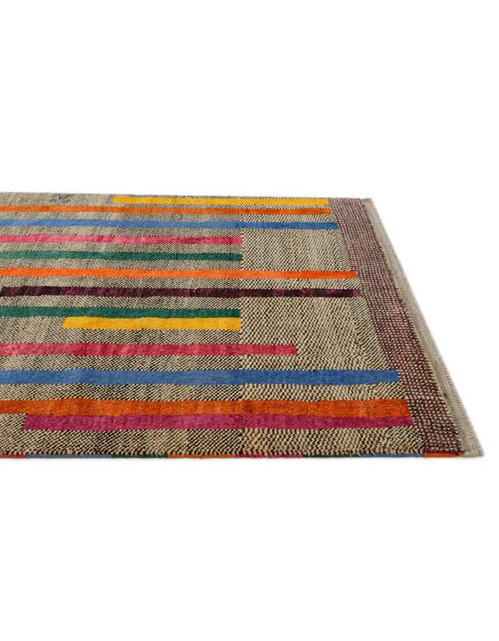 4' 4 x 6' 5 Hand Knotted Balouch Wool Rug