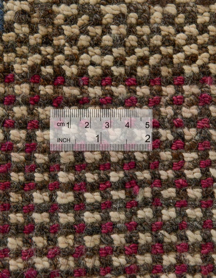 Detail image of 4' 4 x 6' 5 Hand Knotted Balouch Wool Rug