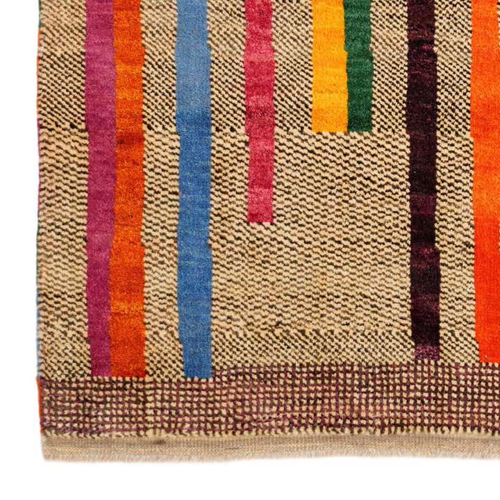 4' 4 x 6' 5 Hand Knotted Balouch Wool Rug
