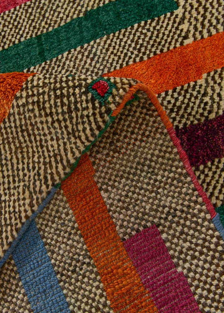 4' 4 x 6' 5 Hand Knotted Balouch Wool Rug