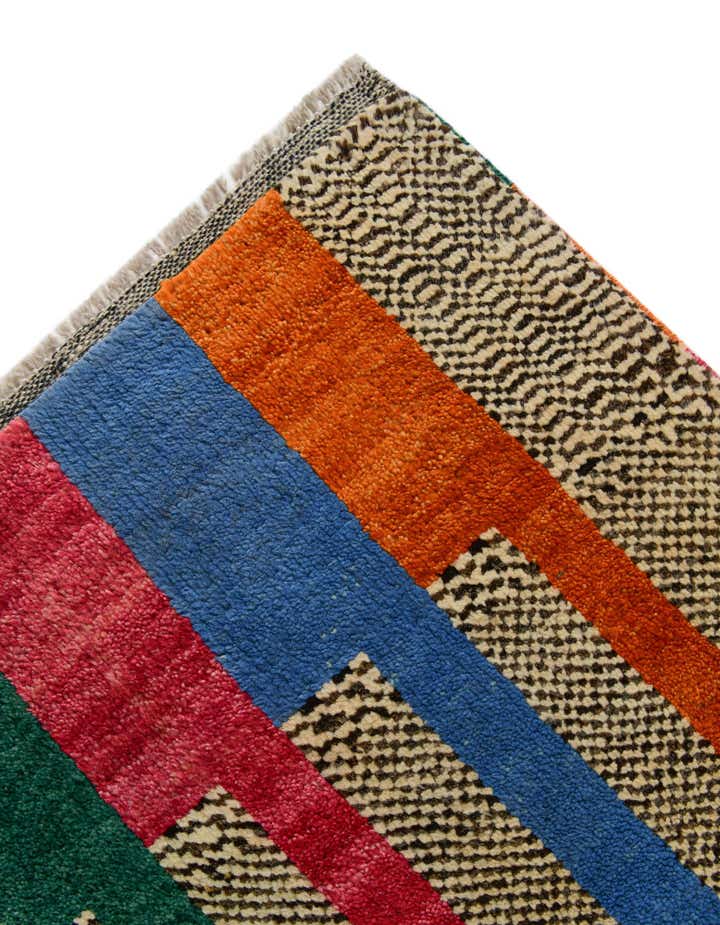 4' 4 x 6' 5 Hand Knotted Balouch Wool Rug