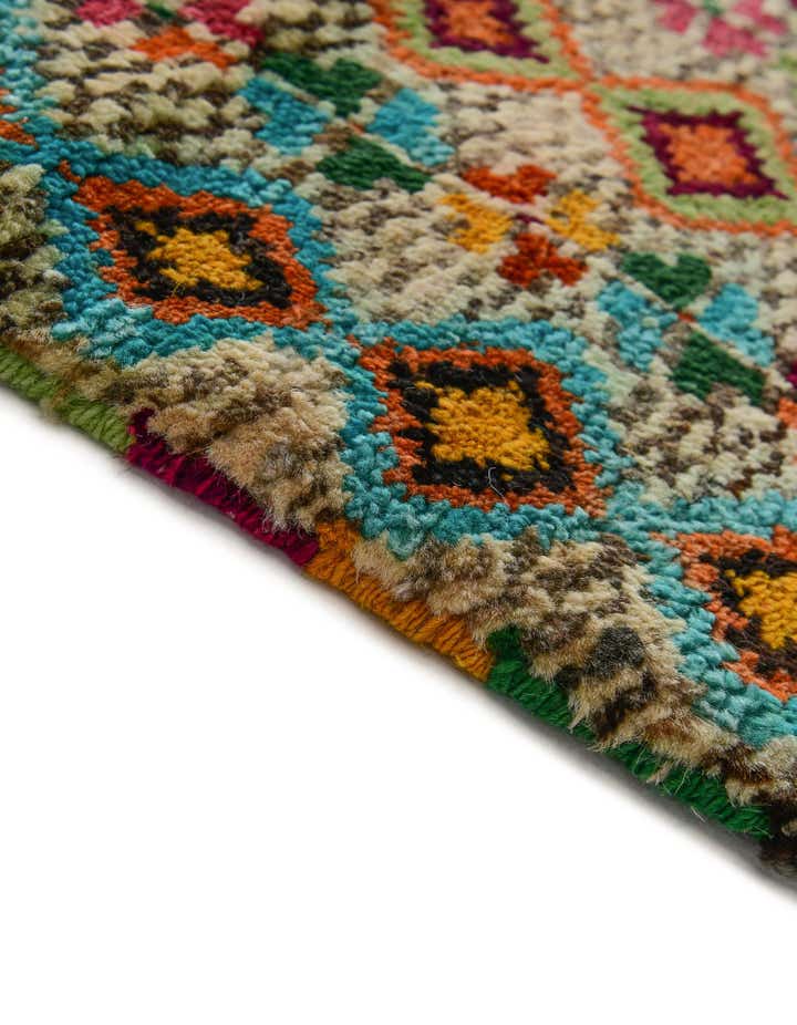 4' 3 x 6' Hand Knotted Balouch Wool Rug
