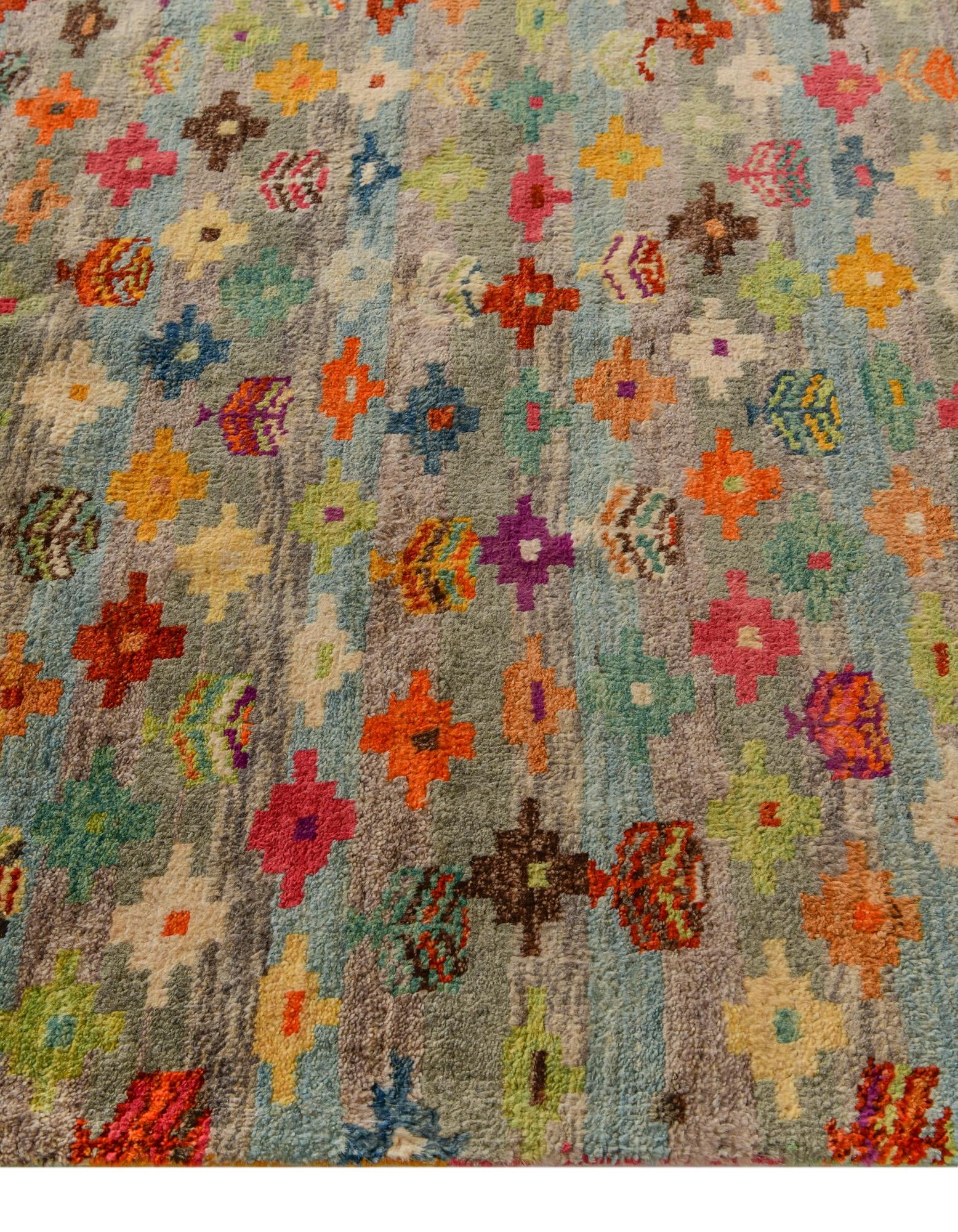 4' 4 x 6' 2 Hand Knotted Balouch Wool Rug